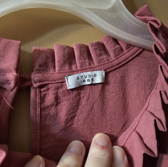 Studio 1886 Blouse with lace detail - Picture 3 of 5